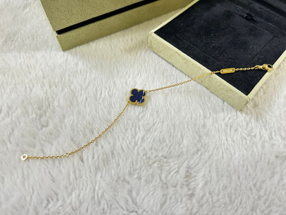 [Love Lucky]CLOVER 1 MOTIF PIETERSITE BRACELET
