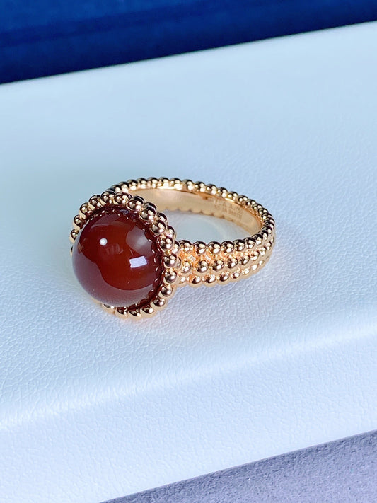 [Love Lucky]PERLEE COULEURS ROSE GOLD RING
