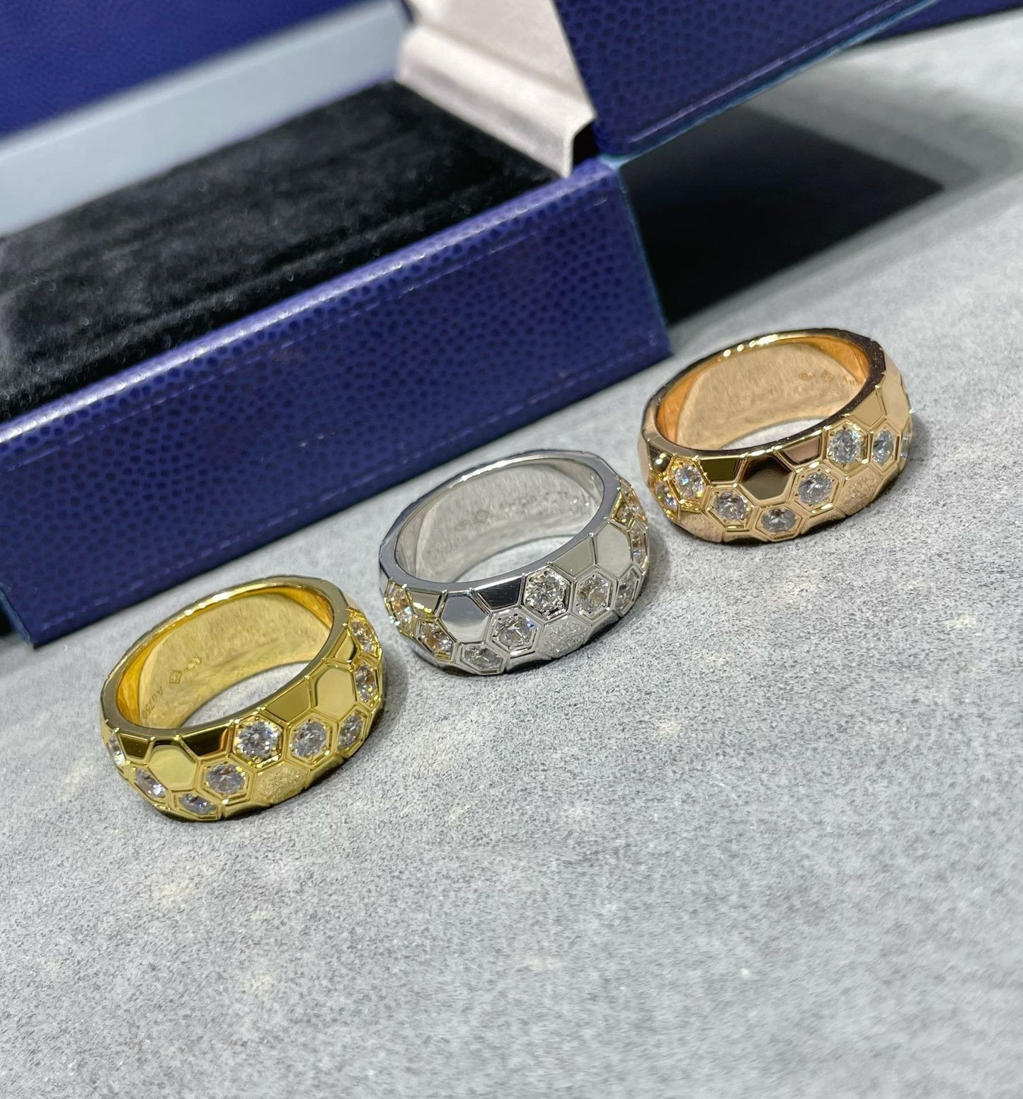 [Love Lucky]BEE LOVE DIAMOND LARGE RING