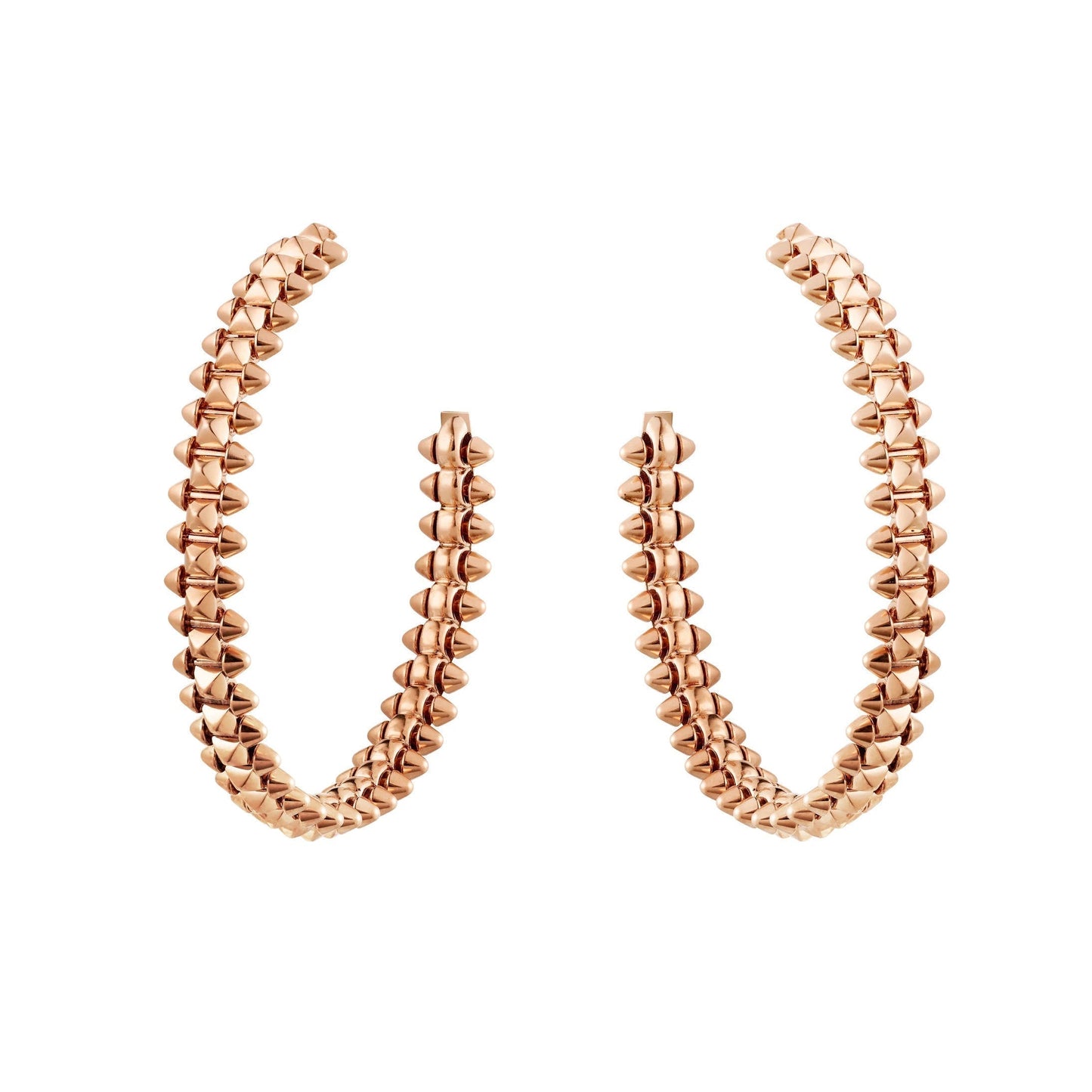 [Love Lucky]CLASH LARGE HOOP EARRINGS