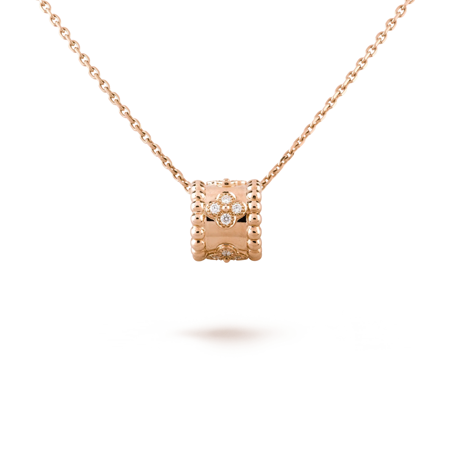 [Love Lucky]PERLEE PEDANT NECKLACE GOLD / ROSE GOLD