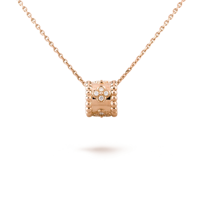 [Love Lucky]PERLEE PEDANT NECKLACE GOLD / ROSE GOLD