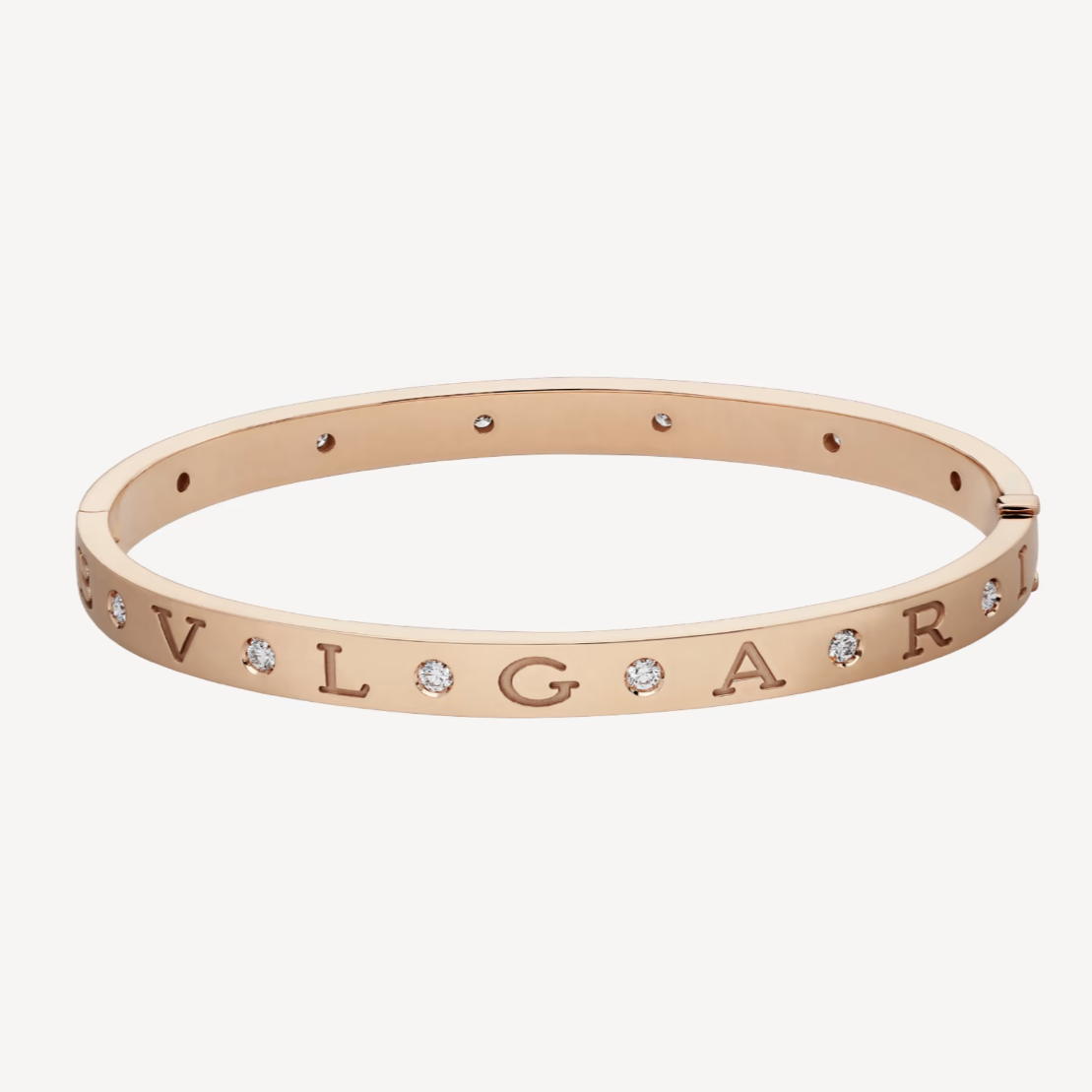 [Love Lucky]ZERO 1 PINK GOLD 12 DIAMONDS BRACELET