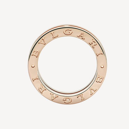 [Love Lucky]ZERO 1 ONE-BAND PAVED DIAMONDS ON THE SPIRAL RING