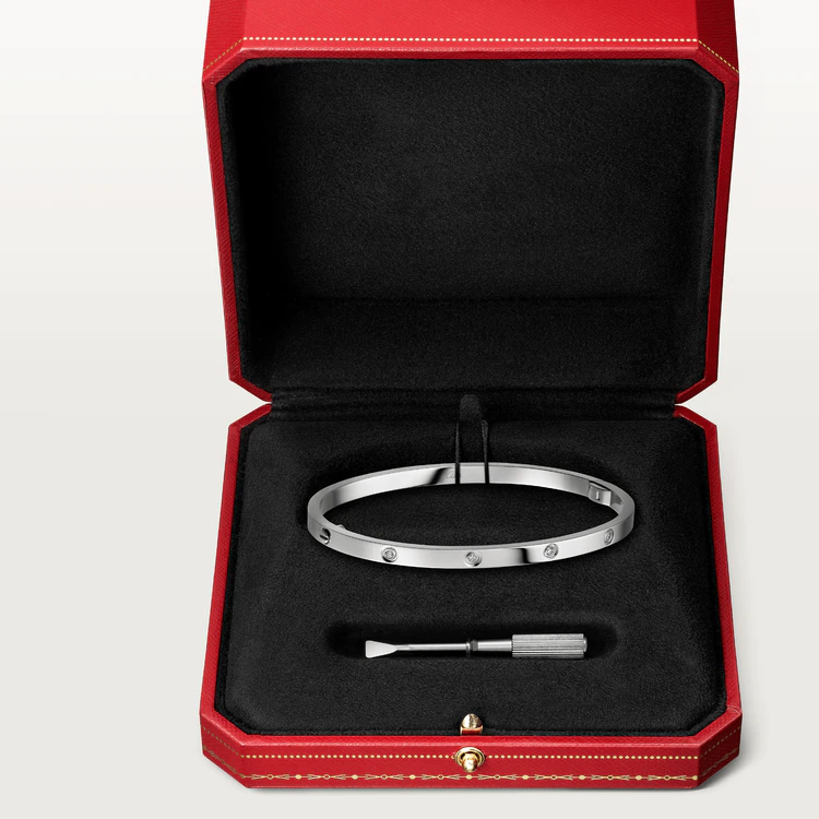 [Love Lucky]LOVE BRACELET 3.65MM 10 DIAMONDS