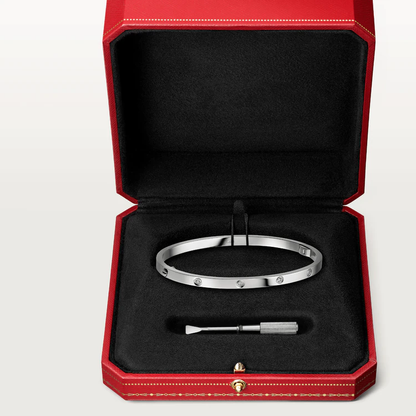 [Love Lucky]LOVE BRACELET 3.65MM 10 DIAMONDS