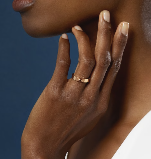[Love Lucky]ALLIANCE LIENS VIDENCE 4MM RING