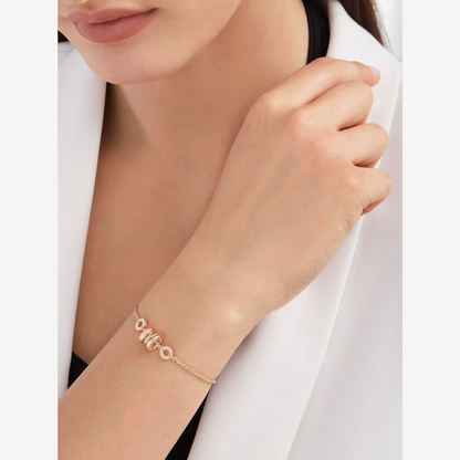 [Love Lucky]ZERO 1 SOFT PINK GOLD BRACELET