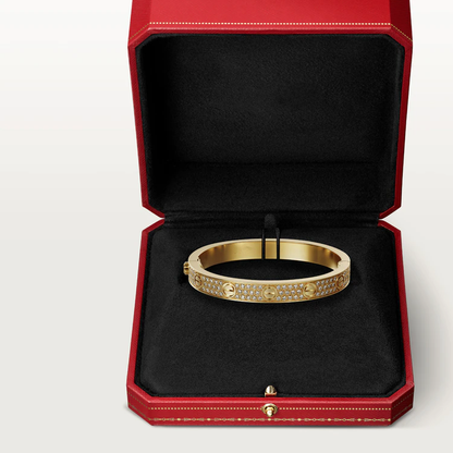 [Love Lucky]LOVE BRACELET 6.1MM DIAMOND-PAVED