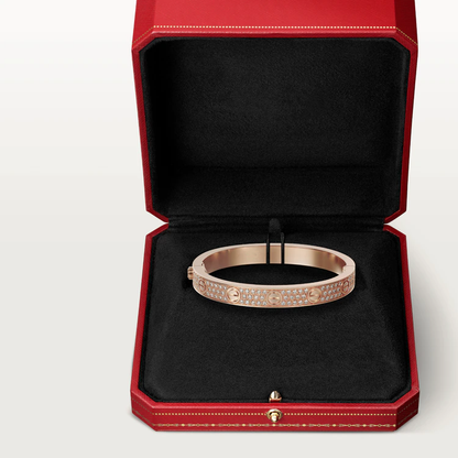 [Love Lucky]LOVE BRACELET 6.1MM DIAMOND-PAVED