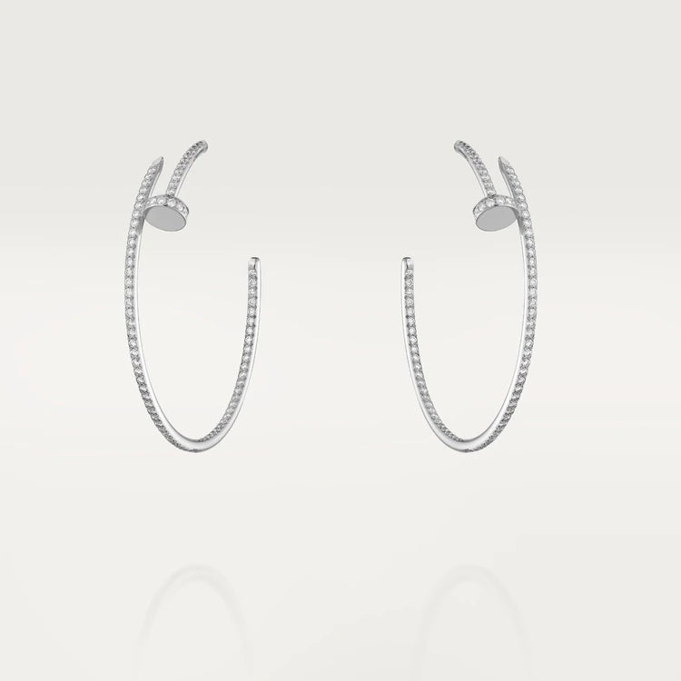 [Love Lucky]JUSTE EARRINGS FULL DIAMONDS 1.8MM