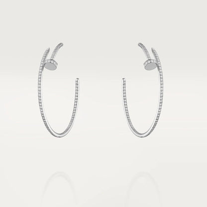 [Love Lucky]JUSTE EARRINGS FULL DIAMONDS 1.8MM
