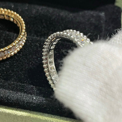 [Love Lucky]PERLEE DIAMOND SILVER RING