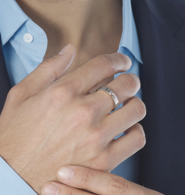 [Love Lucky]ALLIANCE LIENS VIDENCE 4MM RING