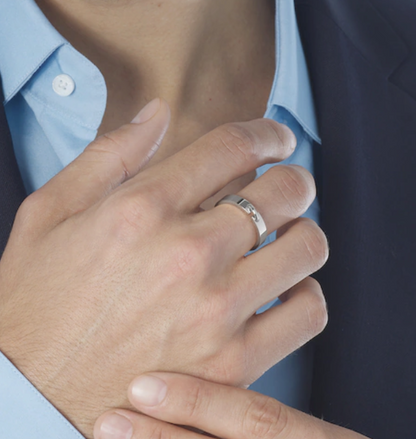 [Love Lucky]ALLIANCE LIENS VIDENCE 4MM RING