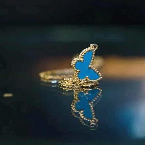 [Love Lucky]BUTTERFLY TURQUOISE BUTTERFLY BRACELET