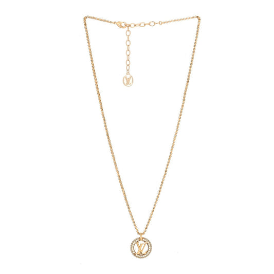 [Love Lucky]BY NIGHT DIAMOND PAVED NECKLACE