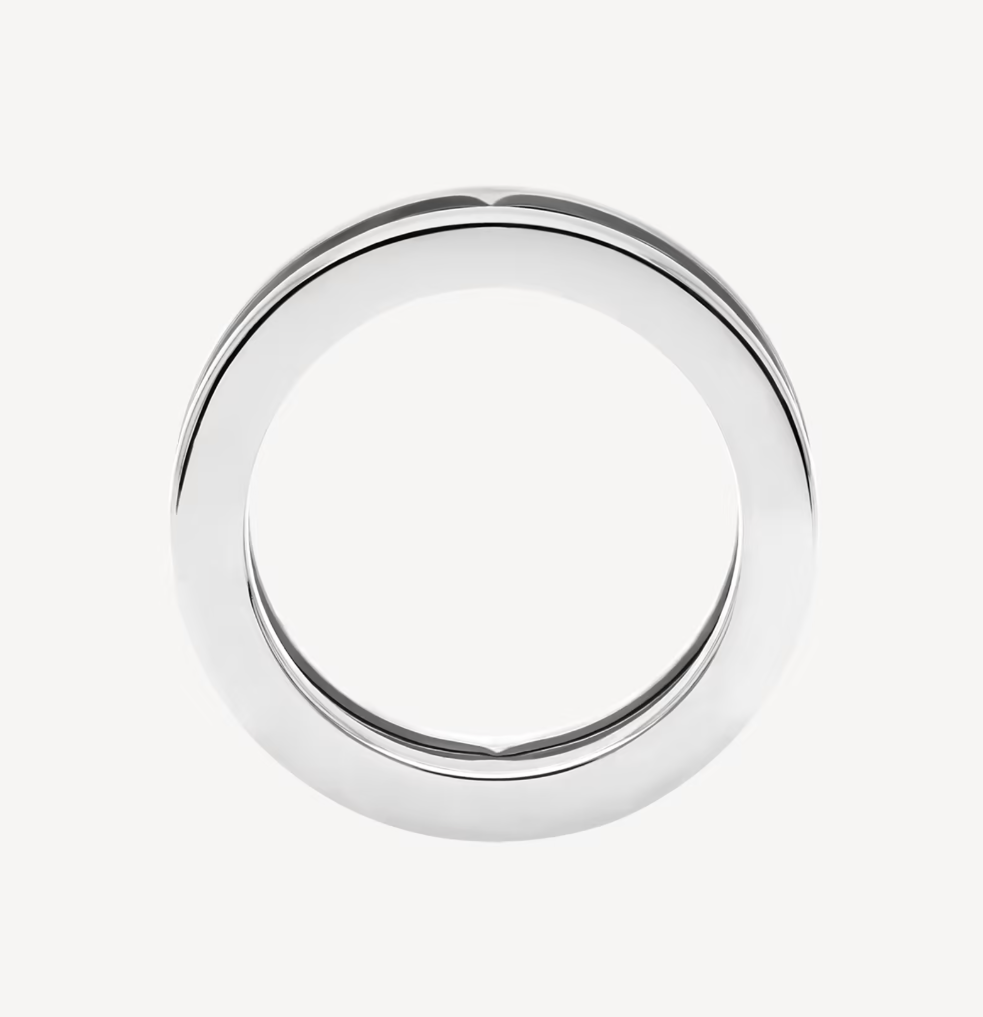 [Love Lucky]ZERO 1 ONE-BAND WITH OPENWORK LOGO SPIRAL RING