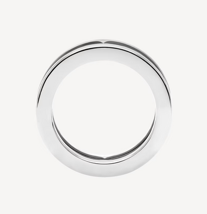 [Love Lucky]ZERO 1 ONE-BAND WITH OPENWORK LOGO SPIRAL RING
