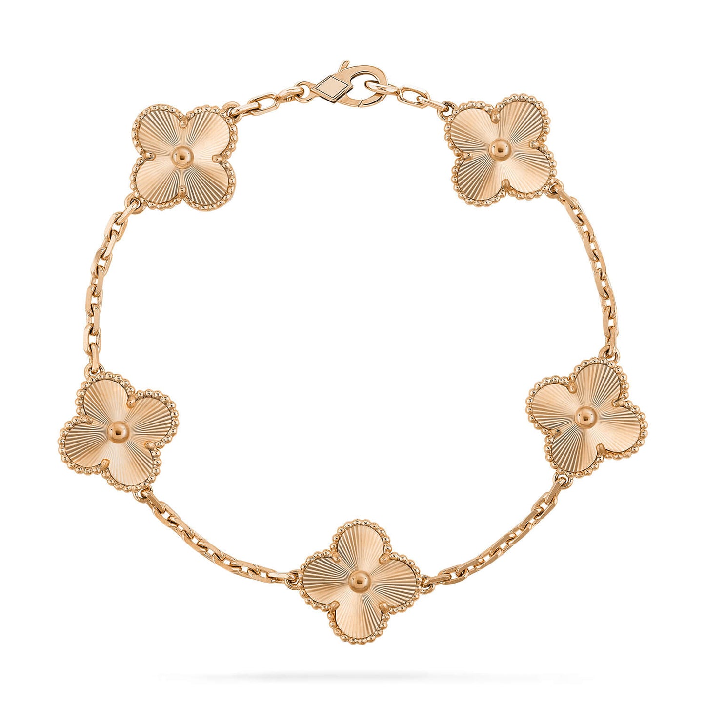 [Love Lucky]CLOVER 5 FLOWERS LASER BRACELET