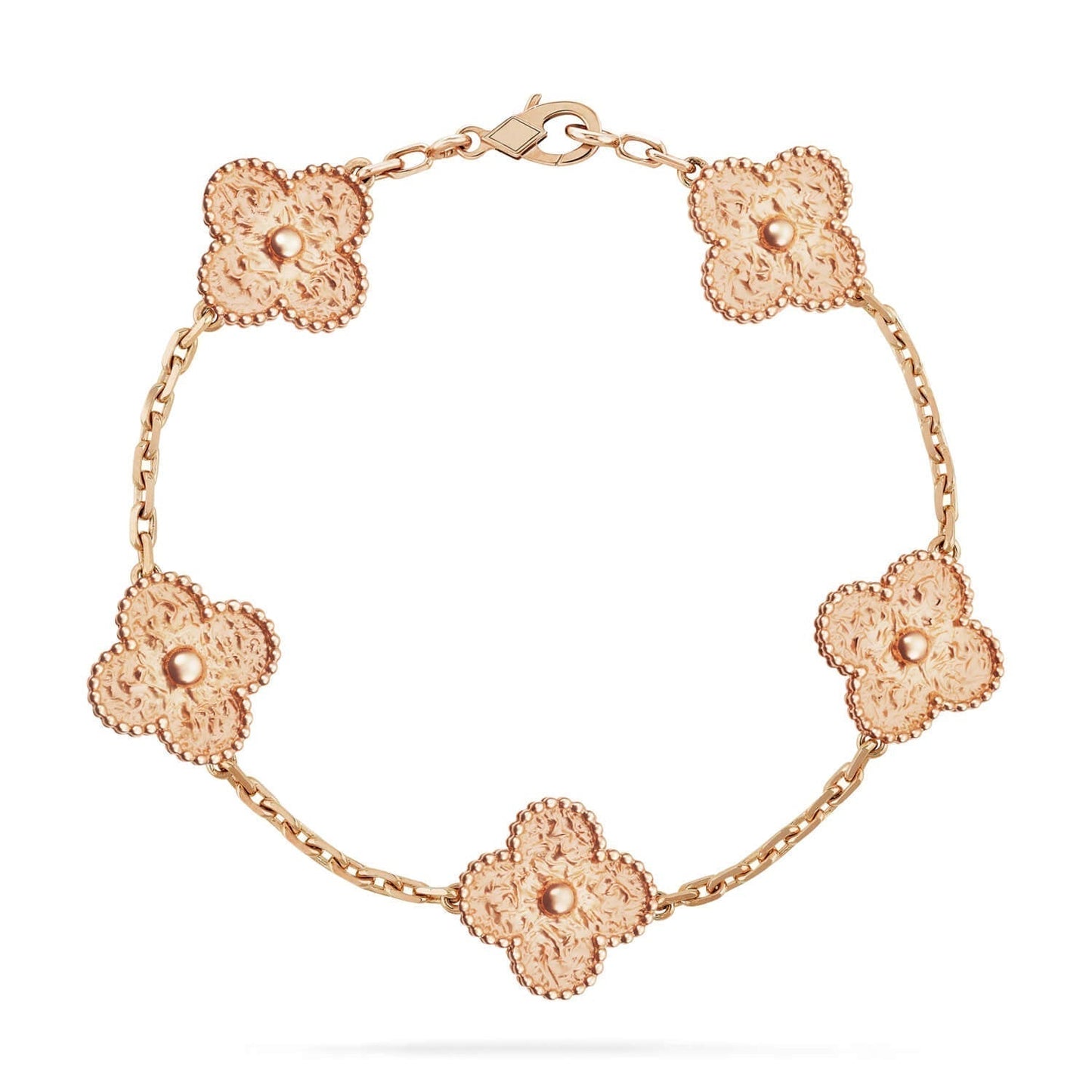 [Love Lucky]CLOVER 5 MOTIFS BRONZING BRACELET