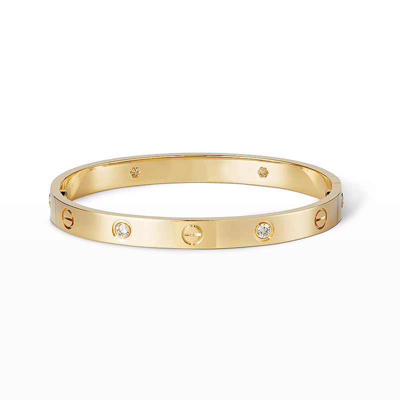 [Love Lucky]LOVE BRACELET 6.1MM 4 DIAMONDS