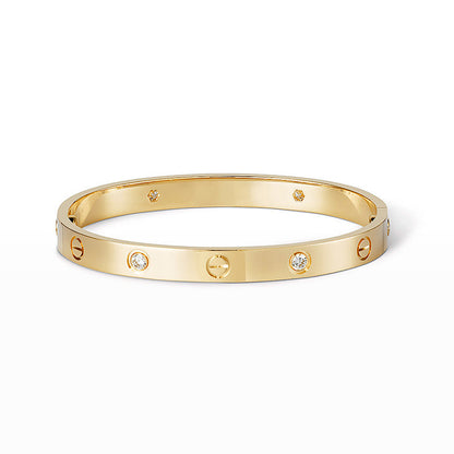 [Love Lucky]LOVE BRACELET 6.1MM 4 DIAMONDS