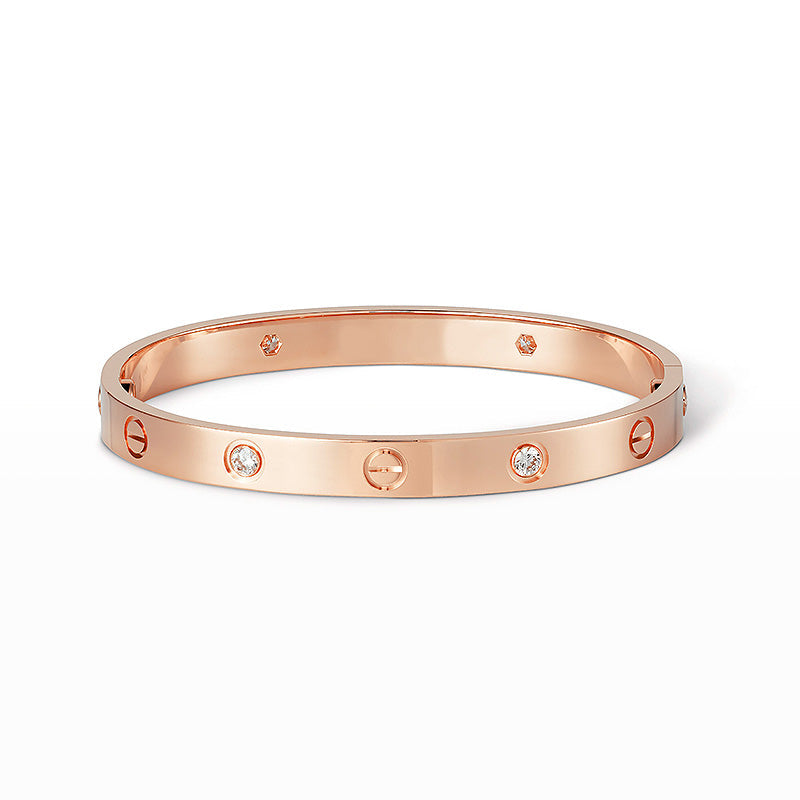[Love Lucky]LOVE BRACELET 6.1MM 4 DIAMONDS