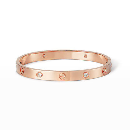 [Love Lucky]LOVE BRACELET 6.1MM 4 DIAMONDS