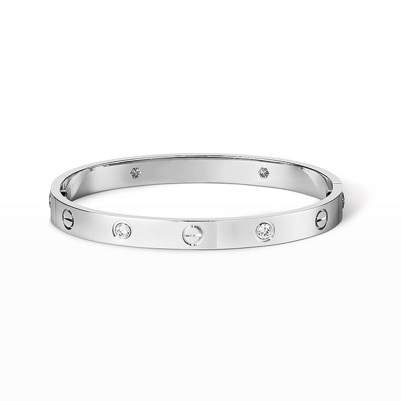 [Love Lucky]LOVE BRACELET 6.1MM 4 DIAMONDS