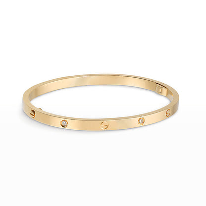 [Love Lucky]LOVE BRACELET 3.65MM 6 DIAMONDS