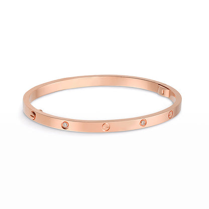 [Love Lucky]LOVE BRACELET 3.65MM 6 DIAMONDS
