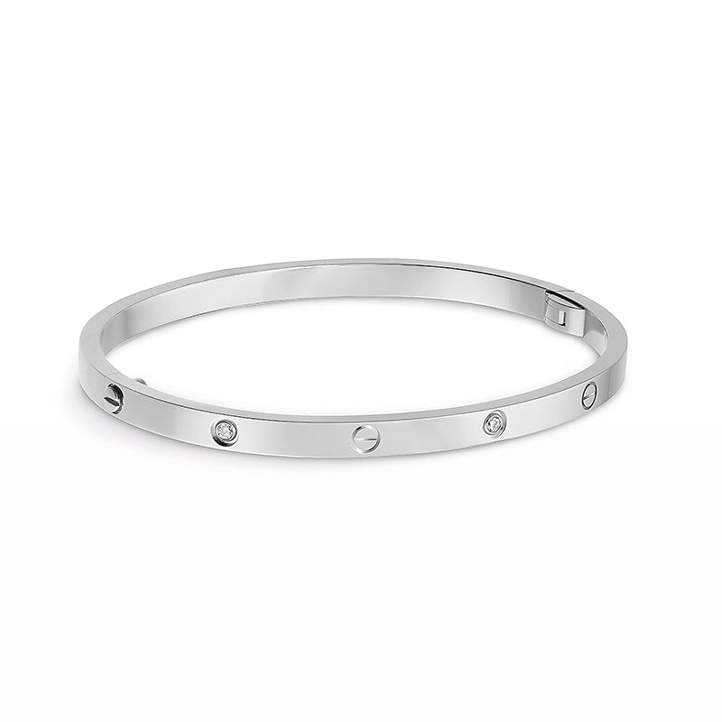 [Love Lucky]LOVE BRACELET 3.65MM 6 DIAMONDS