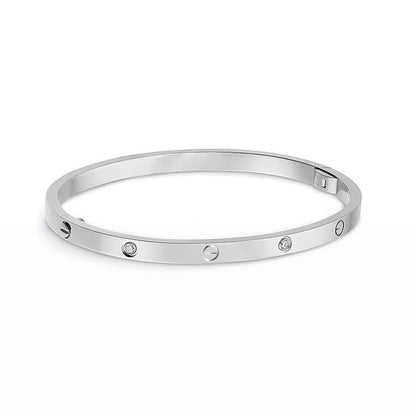 [Love Lucky]LOVE BRACELET 3.65MM 6 DIAMONDS