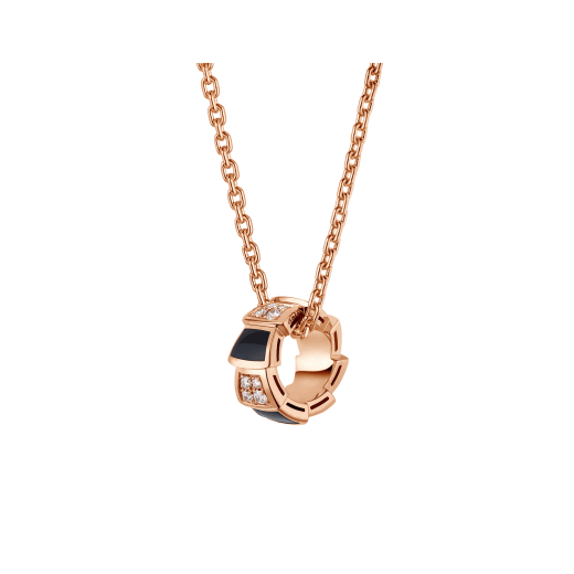 [Love Lucky]SERPENTI PEDANT DIAMOND NECKLACE
