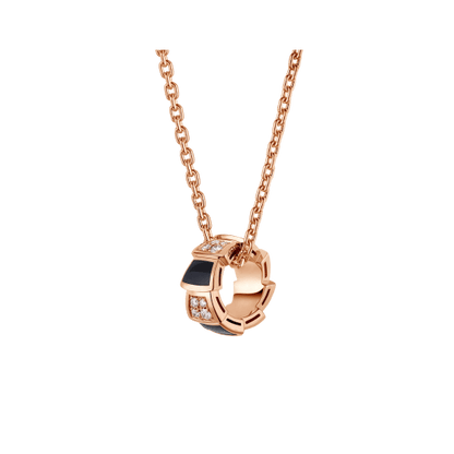 [Love Lucky]SERPENTI PEDANT DIAMOND NECKLACE