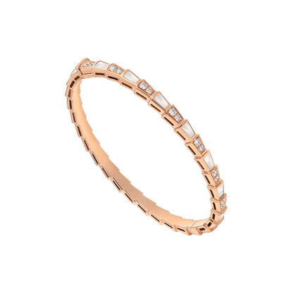 [Love Lucky]SERPENTI BRACELET PINK GOLD MOP DIAMOND