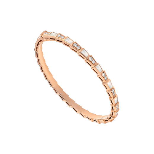 [Love Lucky]SERPENTI BRACELET PINK GOLD MOP DIAMOND