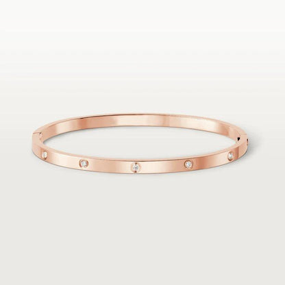 [Love Lucky]LOVE BRACELET 3.65MM 10 DIAMONDS