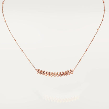 [Love Lucky]CLASH PINK GOLD NECKLACE