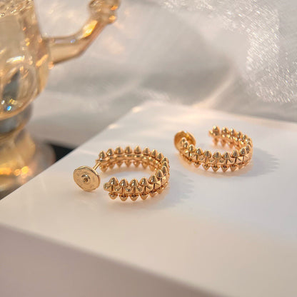[Love Lucky]CLASH SMALL HOOP EARRINGS
