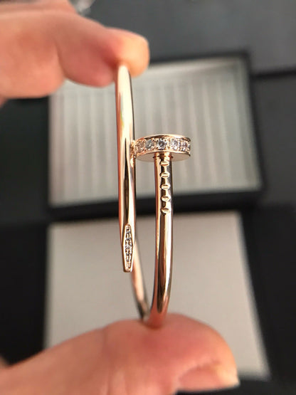 [ラブラッキー]ジャステブレスレット 3.5MM ダイヤモンド