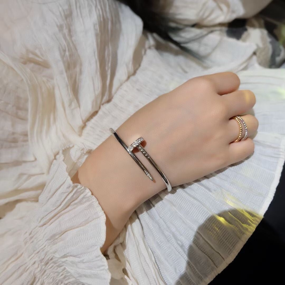 [ラブラッキー]ジャステブレスレット 3.5MM ダイヤモンド