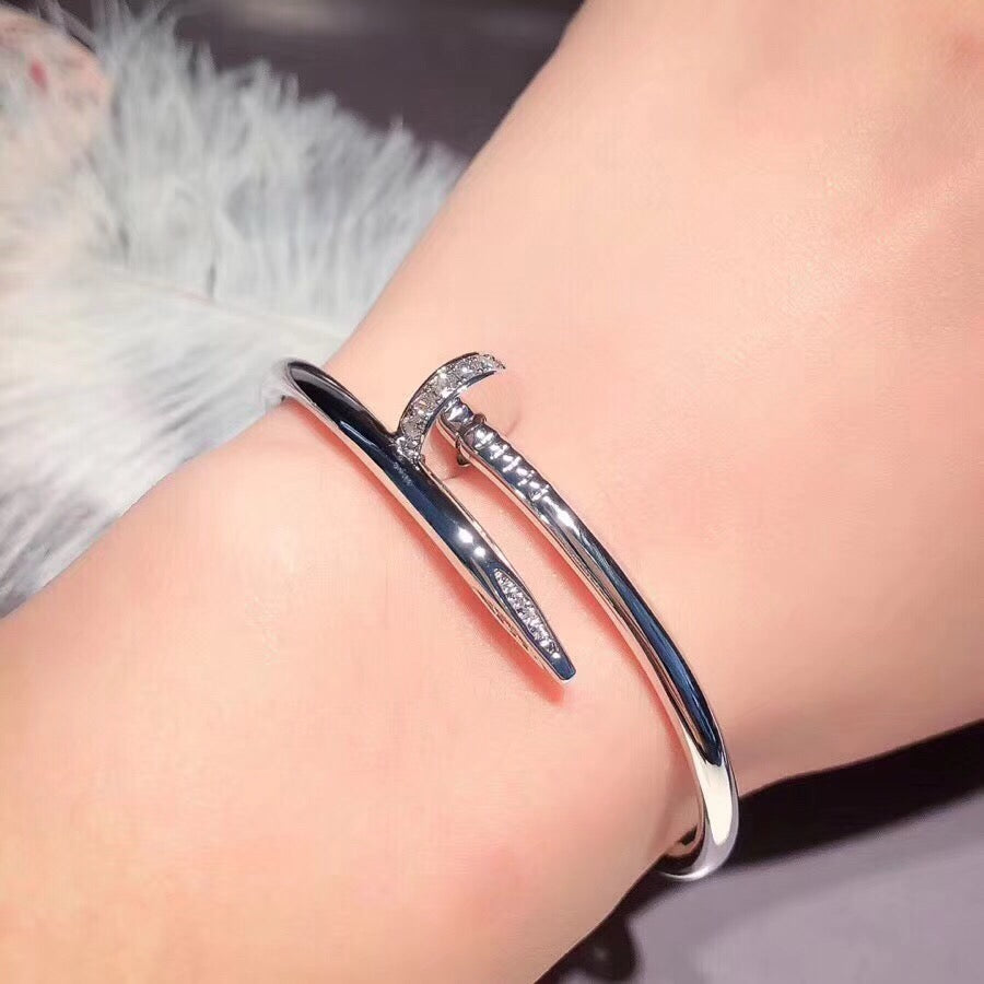 [ラブラッキー]ジャステブレスレット 3.5MM ダイヤモンド