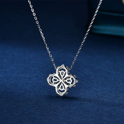 [Love Lucky]LOOP NECKLACE FULL MOTIF DIAMOND 16MM MULTIPLE COLORS