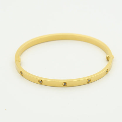 [Love Lucky]LOVE BRACELET 3.65MM 10 DIAMONDS