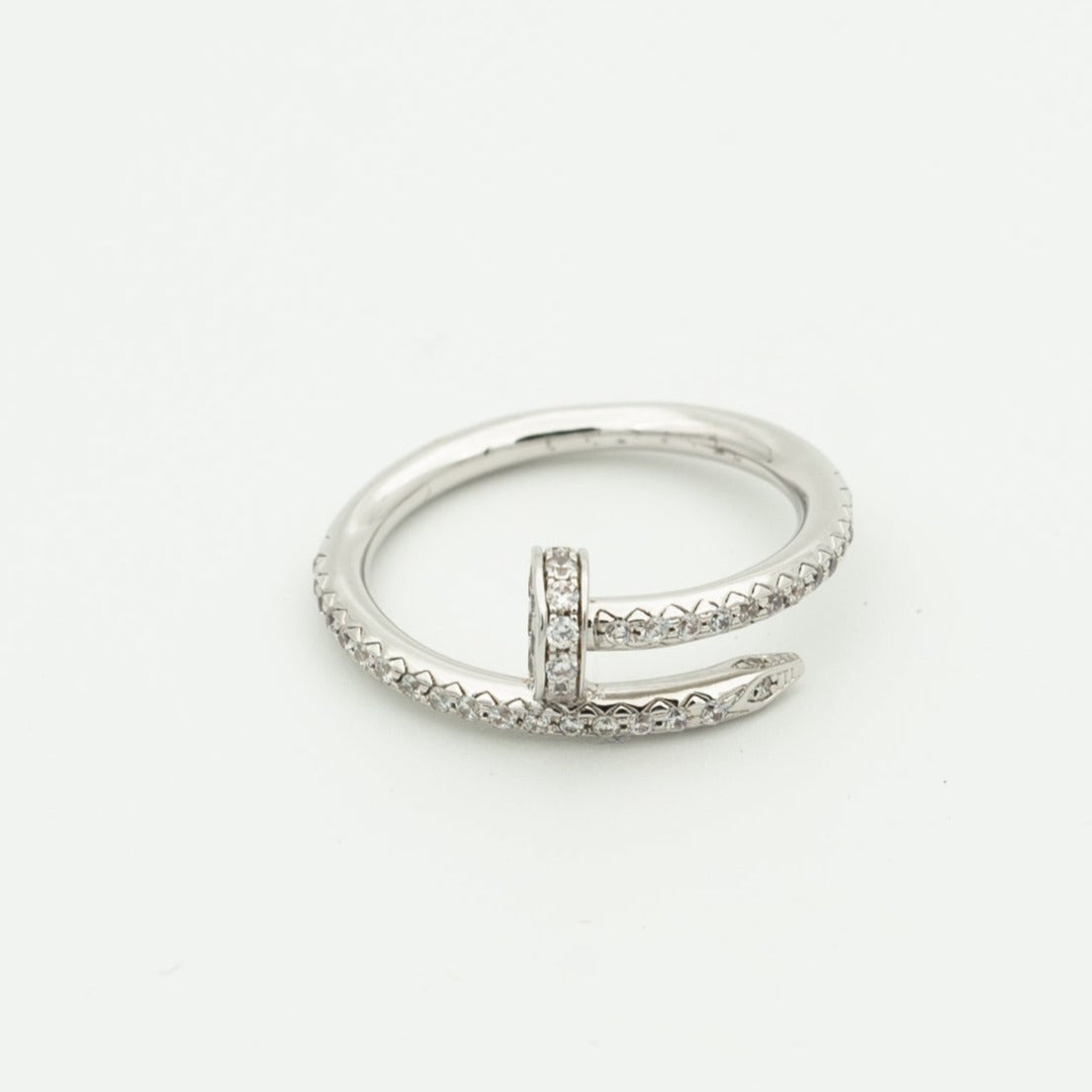 [Love Lucky]JUSTE RING 1.8MM SILVER DIAMONDS