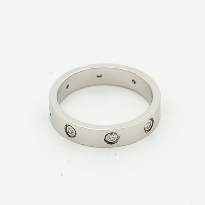 [Love Lucky]LOVE RING 3.6MM 8 DIAMONDS
