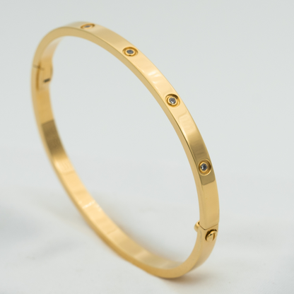 [Love Lucky]LOVE BRACELET 3.65MM 10 DIAMONDS