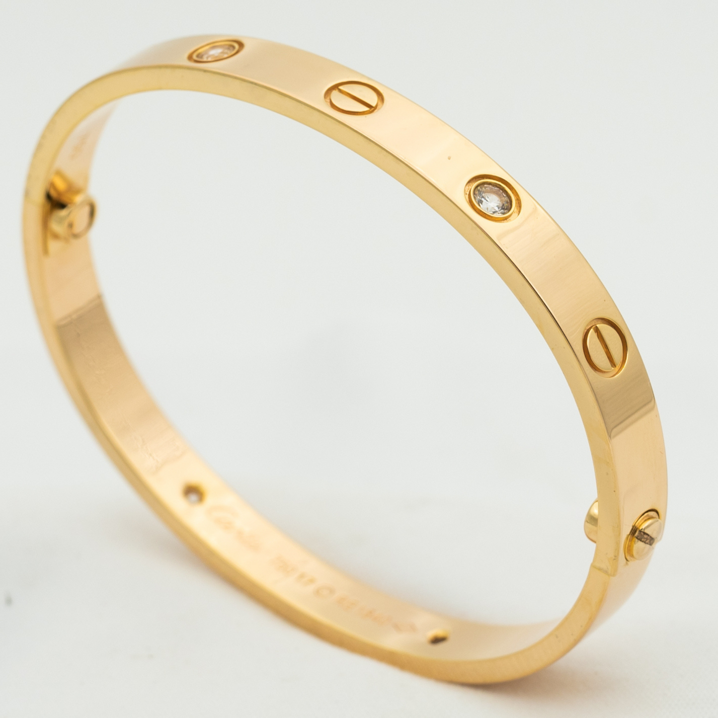 [Love Lucky]LOVE BRACELET 6.1MM 4 DIAMONDS